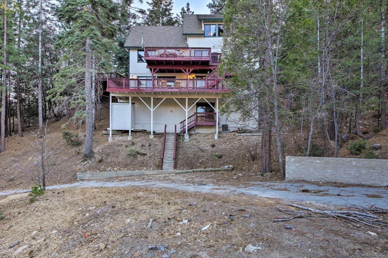 Spacious Lake Arrowhead Home With 2 Decks And Views Exterior foto